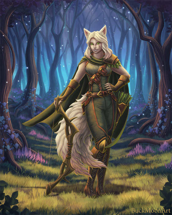 Kitrin Elmaegis the Kitsune Ranger