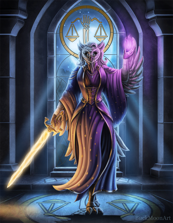 Strix the Owlin Grave Cleric