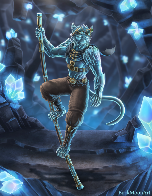 Earth Genasi Cleric/Monk